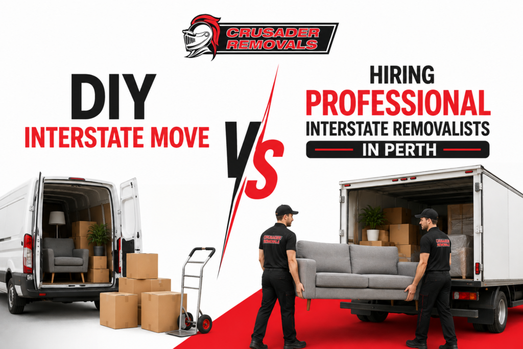 DIY Interstate Move vs Hiring Professional Interstate Removalists in Perth -2