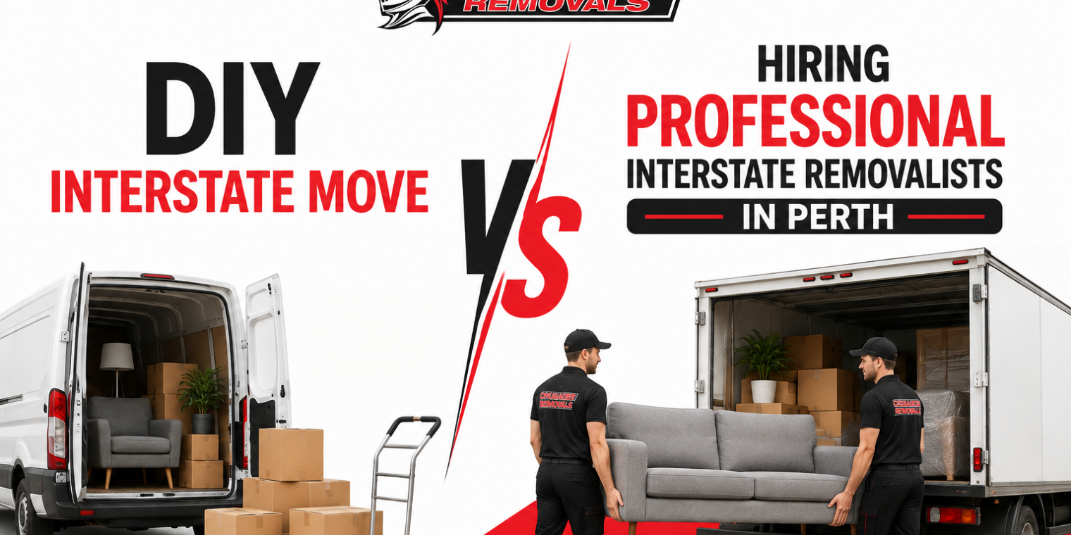 DIY Interstate Move vs Hiring Professional Interstate Removalists in Perth -2