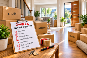 house moving checklist